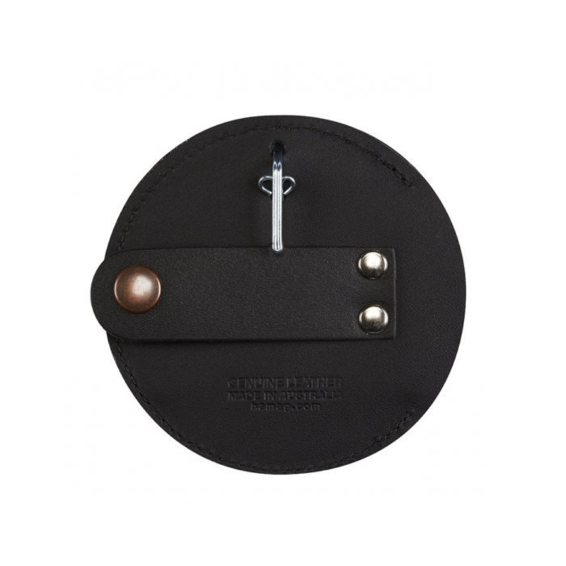 LeMieux Hamag Bridle Number Holder Round - Black-1
